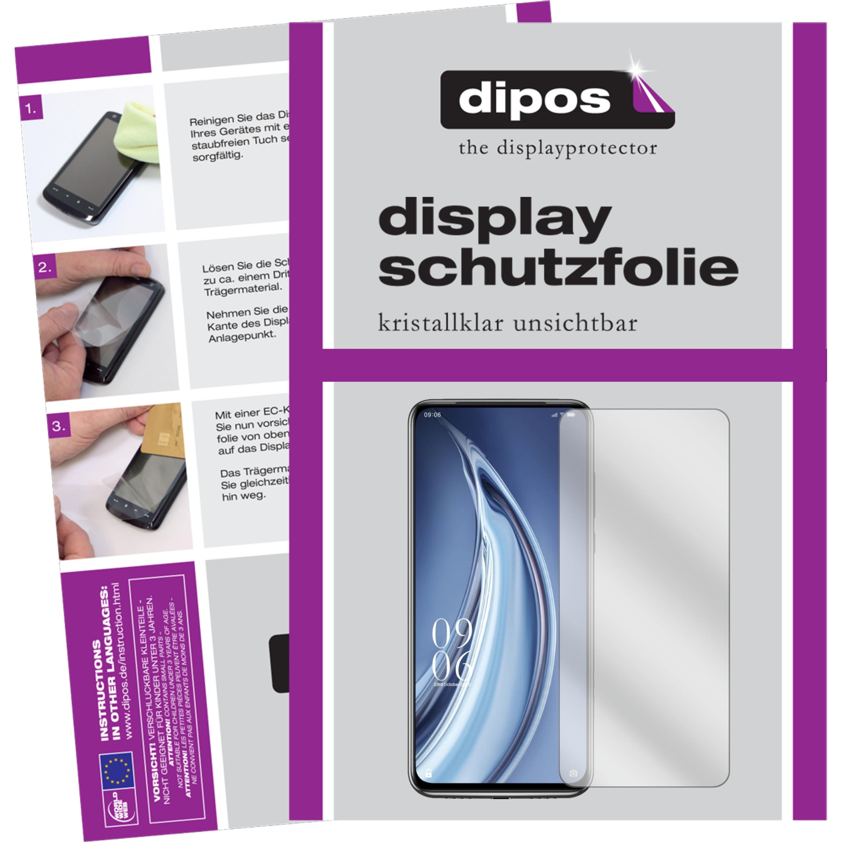 Dipos Displayschutzfolie Crystalclear (1 Stück, Elephone PX Pro), Smartphone Schutzfolie, Transparent