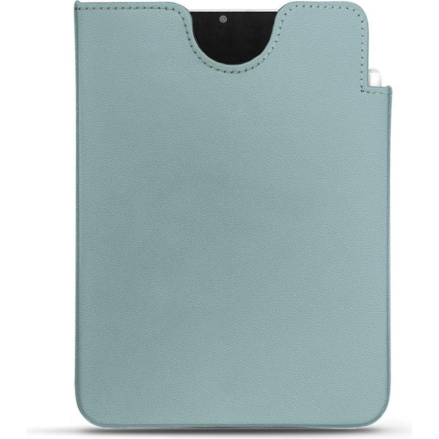 Noreve Lederschutzhülle Apple iPad mini 6 (iPad mini 6), Tablet Hülle, Blau