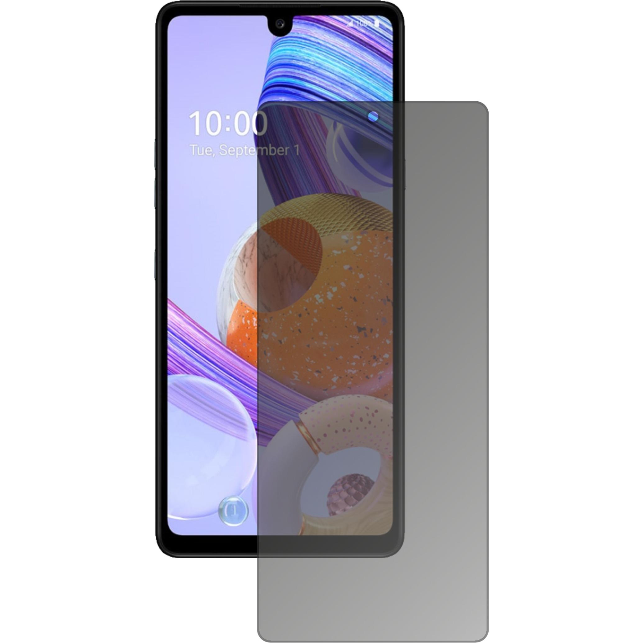 Thumbnail - Dipos Blickschutzfolie 4-Way Privacy (1 Stück, Lg k71), Smartphone Schutzfolie, Transparent