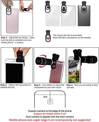 Produktbild Bostionye Handy Kamera Objektiv Set
