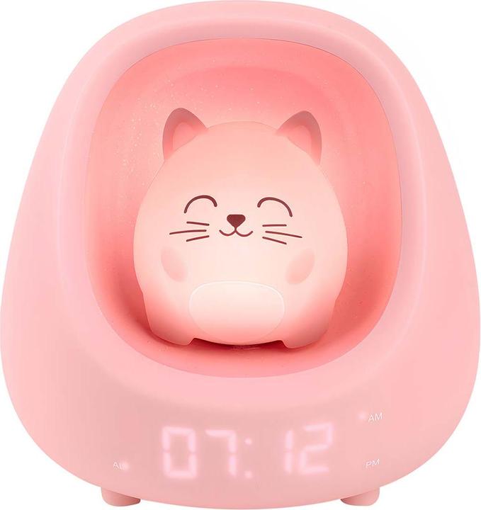 Produktbild Bigben Kids Wecker mit Nachtlicht - Cat (Nest)