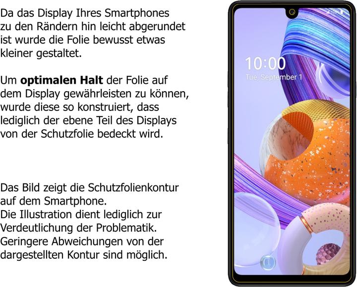 Produktbild Dipos Displayschutz Anti-Shock (1 Stück, Lg k71)