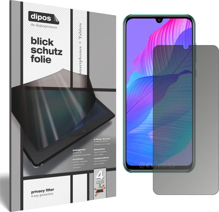 Produktbild Dipos Blickschutzfolie 4-Way Privacy (Huawei P Smart S)