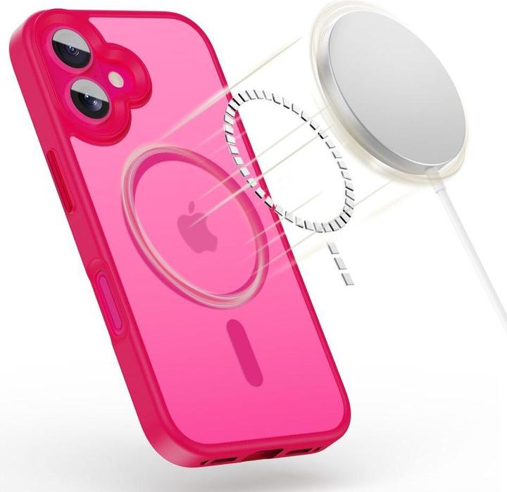 Produktbild Tech-Protect MagMat MagSafe Case für iPhone 16 - Pink (Apple iPhone 16)
