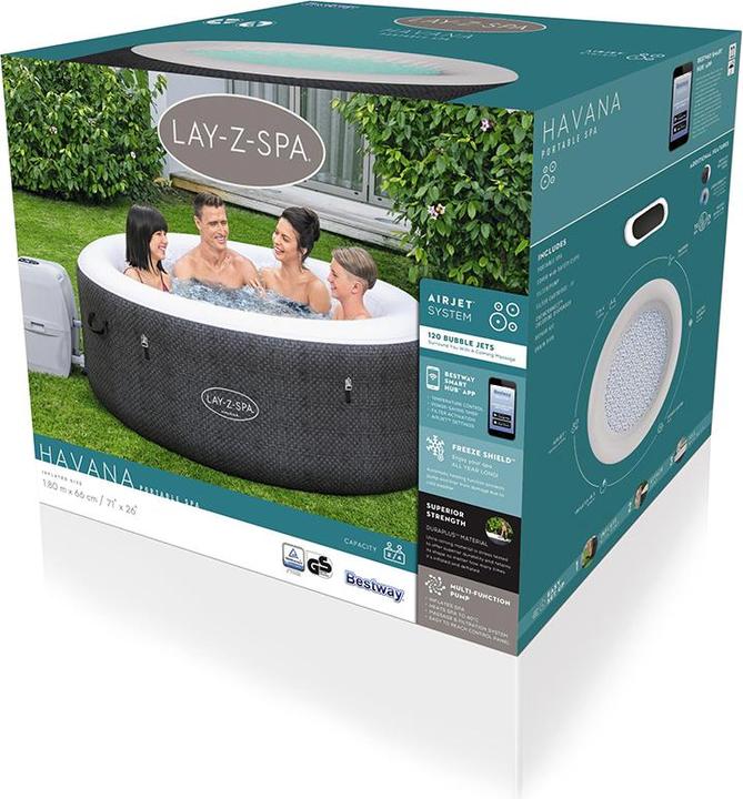 Produktbild Bestway Lay-Z-Spa Havana Smart Airjet (4 Personen)