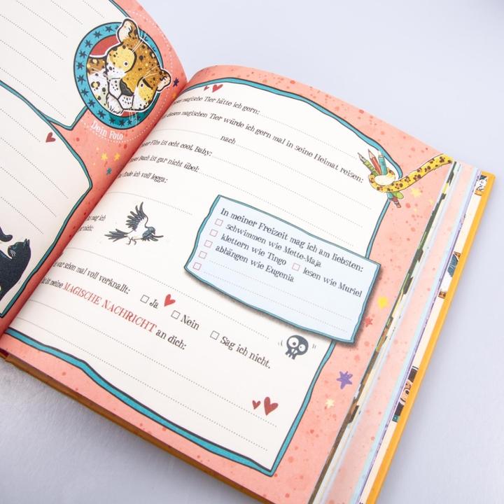 Actual product image Die Schule der magischen Tiere: Meine Freunde (German, Margit Auer, 2018)
