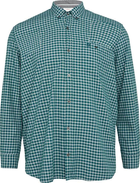 Immagine prodotto s.Oliver Hemd Regular Fit: Kariertes Hemd mit Button-Down-Kragen (XXL)