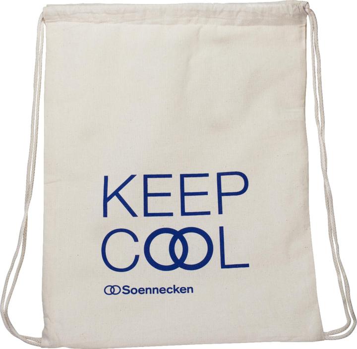 Actual product image Soennecken Drawstring cotton rucksack 0011