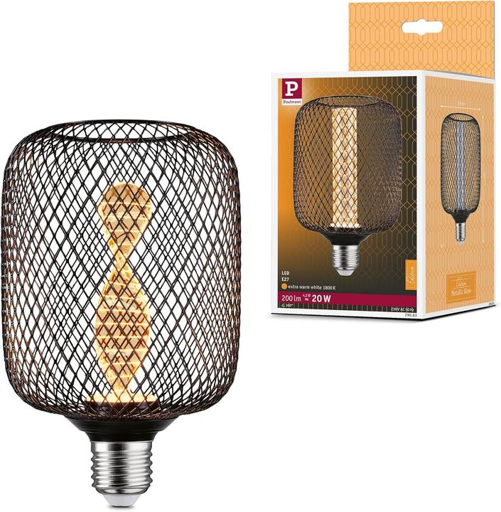 Produktbild Paulmann Metallic Glow Zylinder (E27, 200 lm, 1x)