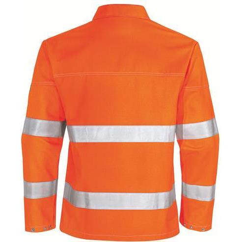 Thumbnail - Uvex Safety, Arbeitsjacke, Arbeitsjacke uvex protection flash orange, warnorange 42 (42)