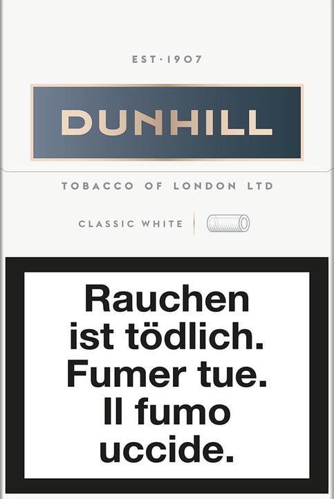 Image du produit Dunhill International Classic white Box (10 pcs)