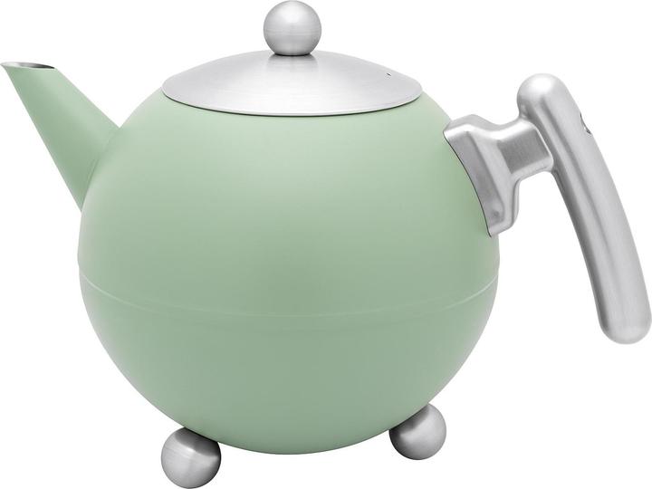 Actual product image Bredemeijer Bella Ronde teapot 1.2l green matt 101015 (1.20 l)