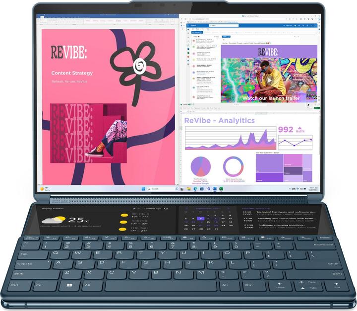 Produktbild Lenovo Yoga Book 9 (13.30", Intel Core Ultra 7 155U, 32 GB, 1000 GB, CH)