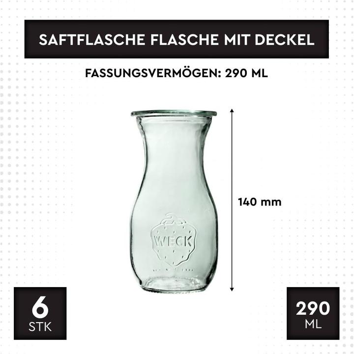 Produktbild Weck Saftflasche (1 Stk., 0.29 l)