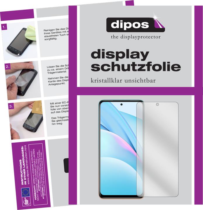 Produktbild Dipos Displayschutzfolie Crystalclear (Xiaomi Mi 10T Lite)