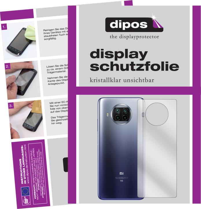 Produktbild Dipos Displayschutzfolie Crystalclear (1 Stk., Xiaomi Mi 10T Lite)