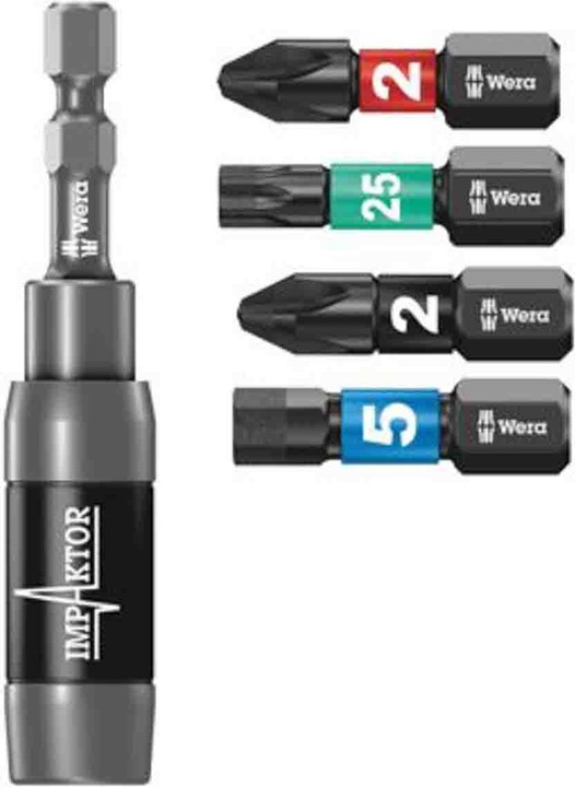 Produktbild Wera Bit-Check 30 Impaktor 1 (1/4", 35 mm, 3/4", 5/16")