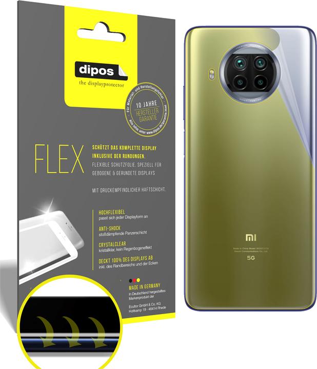 Pellicola Protettiva Dipos Per Motorola One Zoom – 3D Full Cover, 3 Pezzi, Made In Germany