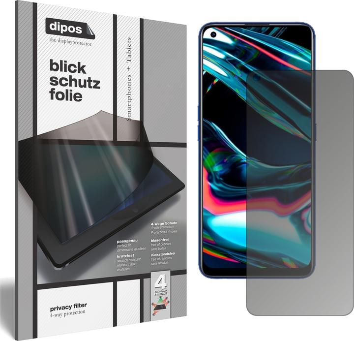 Produktbild Dipos Blickschutzfolie 4-Way Privacy (1 Stück, Realme 7 Pro)