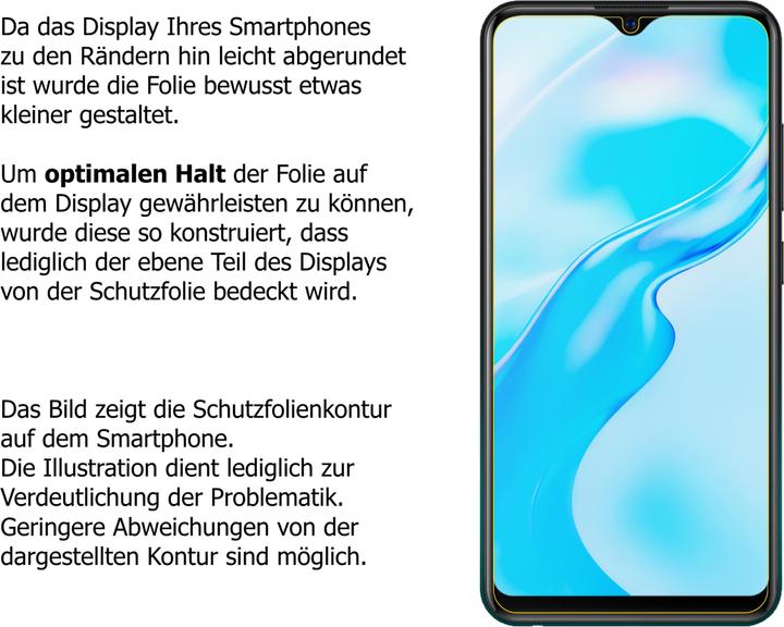 Produktbild Dipos Displayschutzfolie Antireflex (6 Stück, Vivo Y1S)