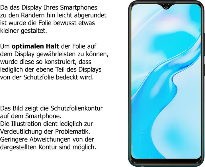 Produktbild Dipos Displayschutzfolie Crystalclear (2 Stück, Vivo Y11S)