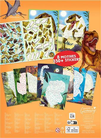Produktbild Magni DEPESCHE DINO World Stickerbuch Number Sticker