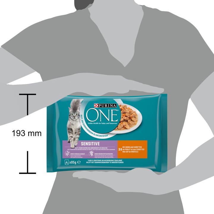 Image du produit Purina ONE Sensible (Adulte, 4 pcs, 340 g)