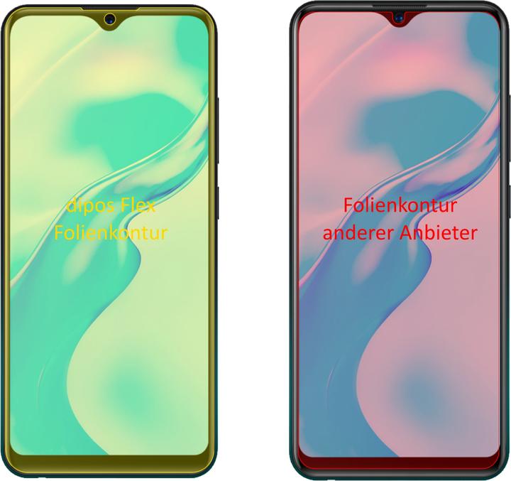 Produktbild Dipos Displayschutzfolie Full-Cover 3D (Vivo Y11S)