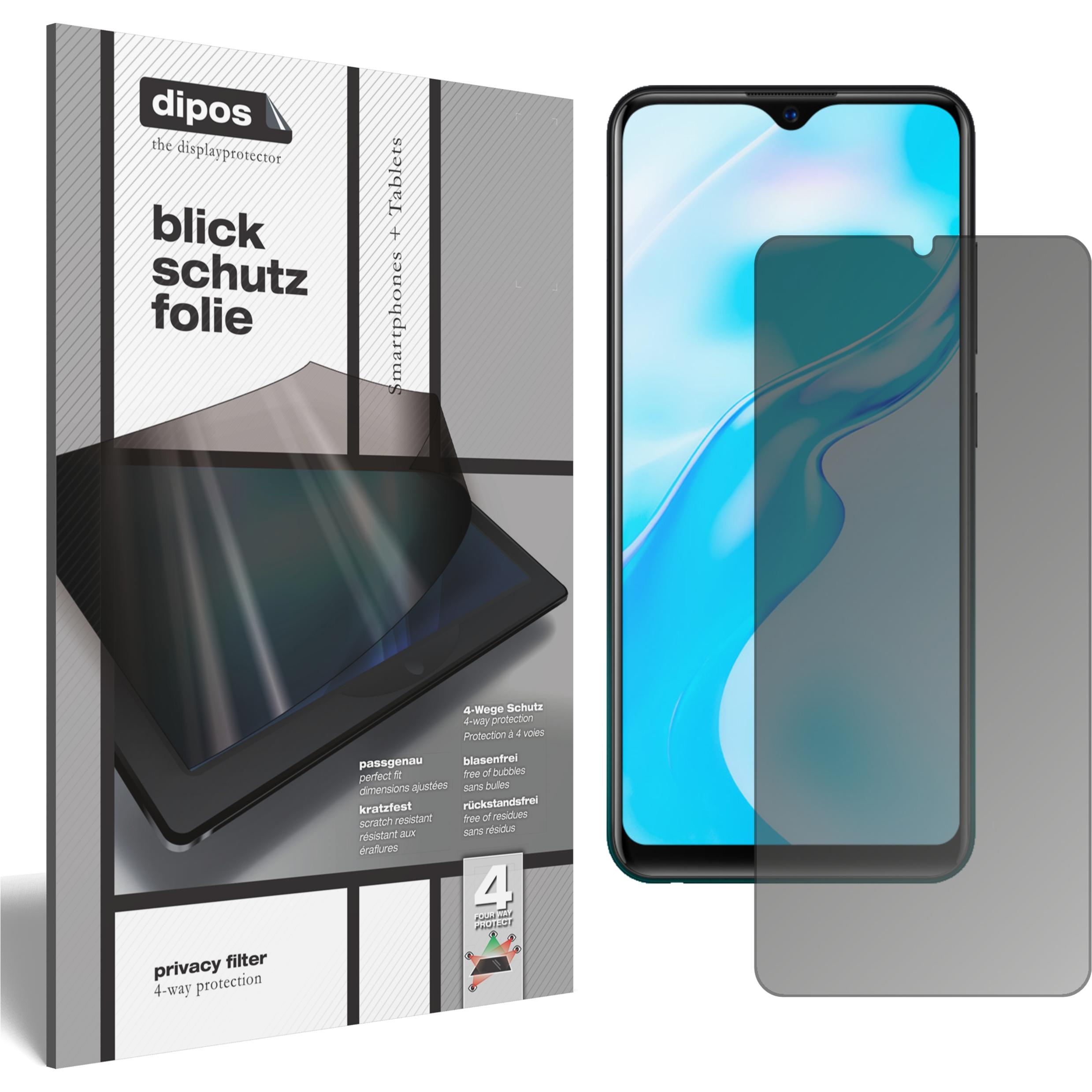 Thumbnail - Dipos Blickschutzfolie 4-Way Privacy (1 Stück, Vivo Y11S), Smartphone Schutzfolie, Transparent