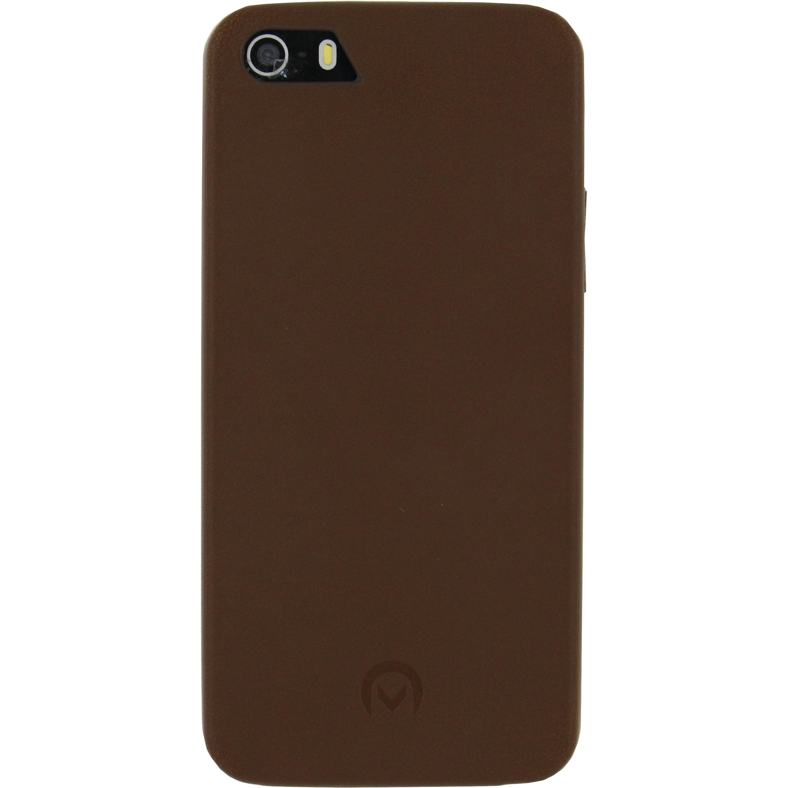 Thumbnail - Mobilize Schlankes Lederetui (Apple iPhone 5, Apple iPhone SE, Apple iPhone 5s), Smartphone Hülle, Braun