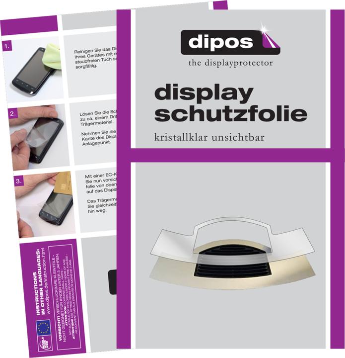 Actual product image Dipos Screen Protector Crystalclear