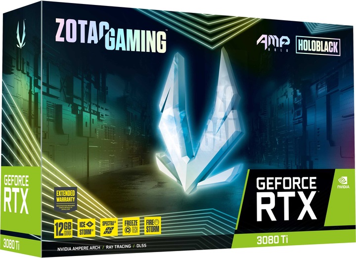 Actual product image Zotac GeForce RTX 3080 Ti Trinity Gaming AMP Holo (12 GB)