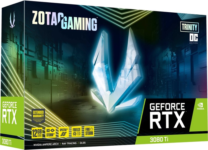 Actual product image Zotac GeForce RTX 3080 Ti Trinity Gaming OC (12 GB)