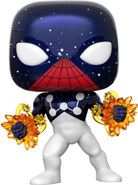 Actual product image Funko Marvel POP! Comics Vinyl figurine Captain Universe Spider-Man Exclusive 9 cm