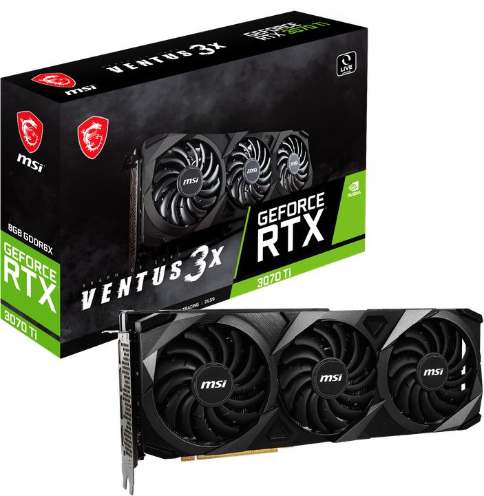 Immagine prodotto MSI GeForce RTX 3070 Ti VENTUS 3X 8G (8 GB)
