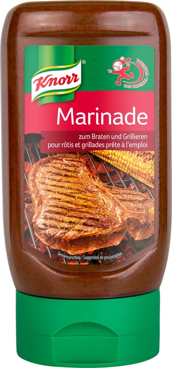Actual product image Knorr Marinade for roasting and grilling, squeezer for marinating meat and poultry (356 g)