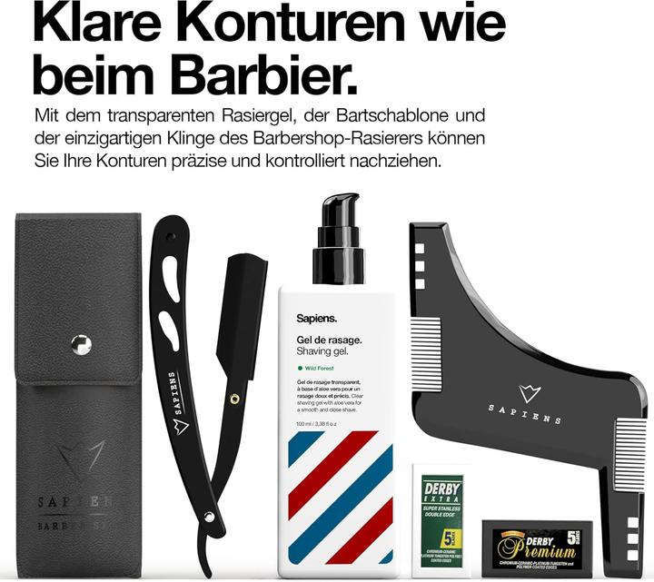 Produktbild Sapiens Bartpflege und Rasur (Bartpflege Set)