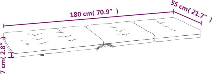 Image du produit vidaXL Ian (180 x 55 cm)