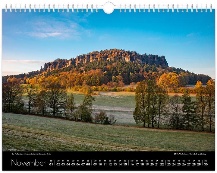 Produktbild Kalender Schsische Schweiz 2026 (40 x 30 cm, Kein Einband, Deutsch)