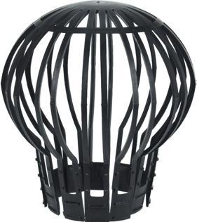 Image du produit Eneroid Grille anti-feuilles pour tuyau de descente d'eau de pluie, 2 pièces