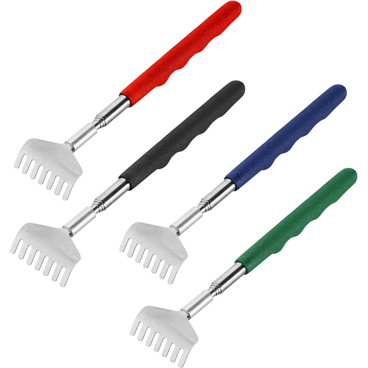 Axentia, Massagegerät, Rückenkratzer, Teleskopgriff