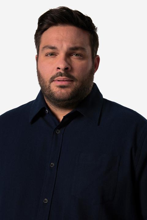 Image du produit Men+ Chemise en flanelle, manches longues et col Kent, coupe Comfort Fit - jusqu'au 8 XL (7XL)