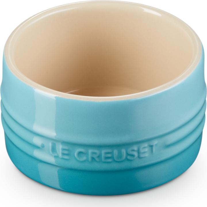 Produktbild Le Creuset Stapelbare Förmchen 200ml blau caribbian