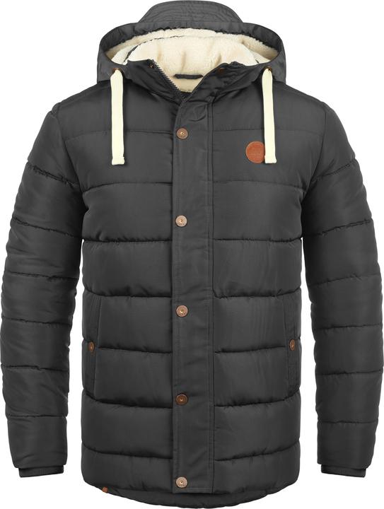 Actual product image Blend Frederic Men's Winter Jacket Outdoor Jacket With Teddy Fleece With Hood (M)
