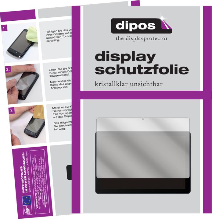 Produktbild Dipos Displayschutzfolie Crystalclear (2 Stück, Huawei MatePad T10)