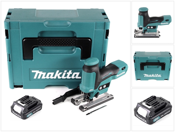 Produktbild Makita JV 102 DA1J 10,8 V Akku Pendelhubstichsäge im Makpac + 1 x BL 1020 2,0 Ah Akku - ohne