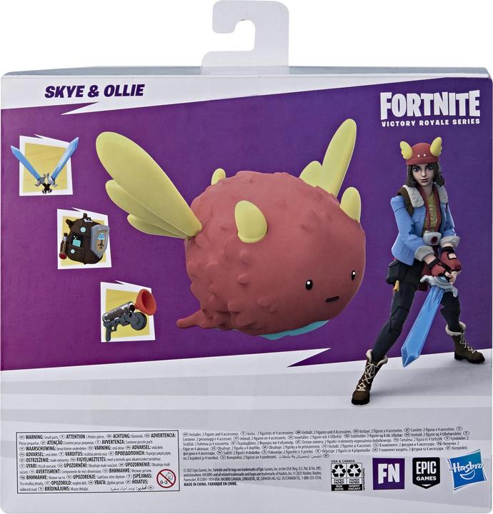 Immagine prodotto Fortnite Hasbro Victory Royale Serie Skye e Ollie 15cm Figure d'Azione Collezionabili con Acce