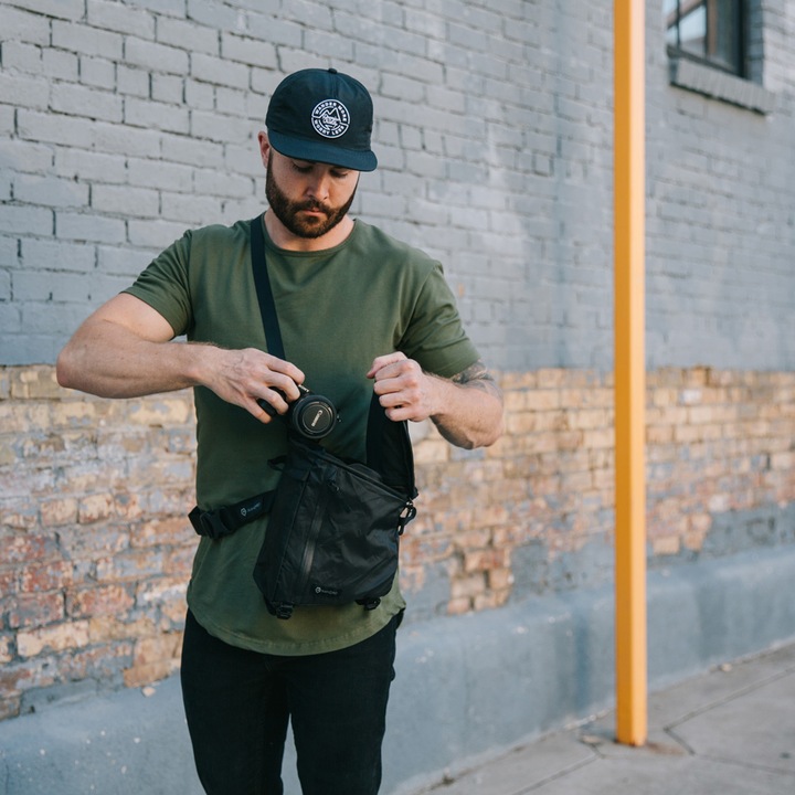 Actual product image Wandrd bag Detour 5 bag - black (Camera shoulder bag)