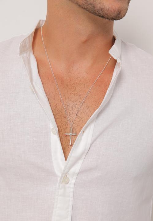 Produktbild Kuzzoi Kreuz (925er Silber, 60 cm)