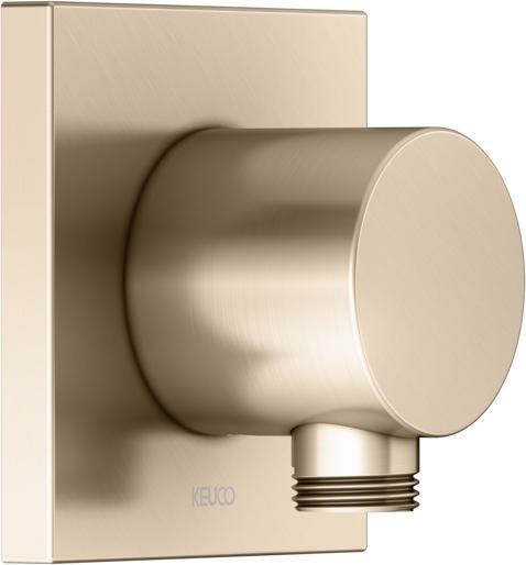 Actual product image Keuco Hose connection IXMO rosette angular bro bent